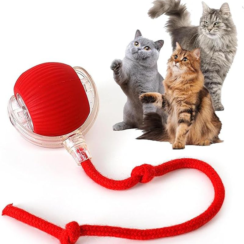 Smart Interactive Cat Ball – Automatic & Rechargeable
