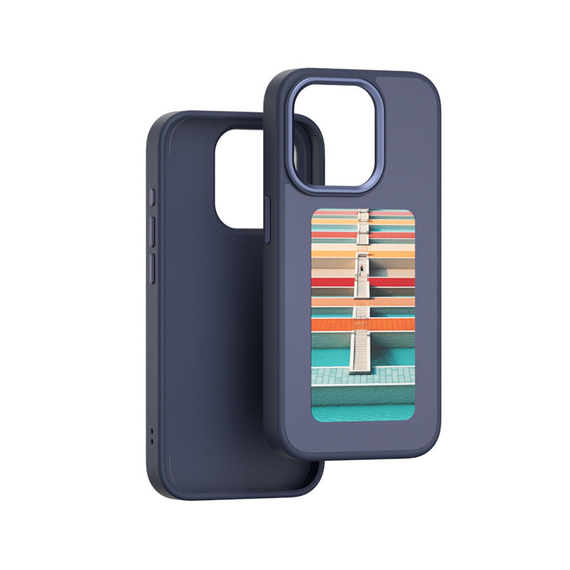 Four-color E-ink Screen Smart Phone Case