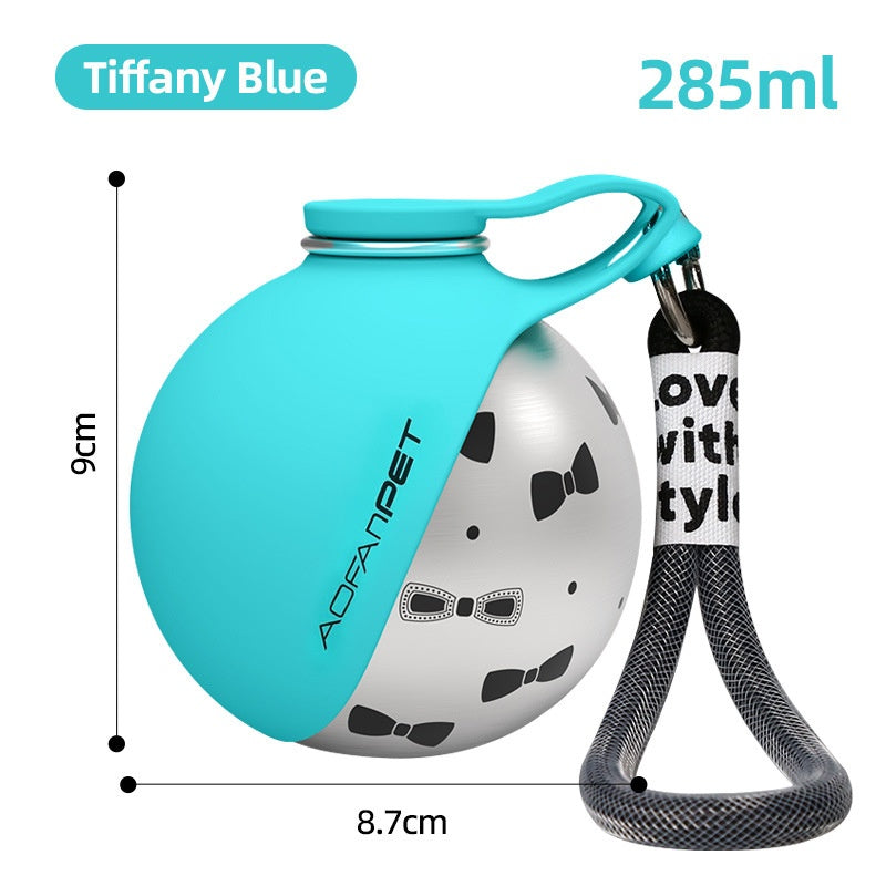 Portable Stainless Steel Pet Water Bottle
