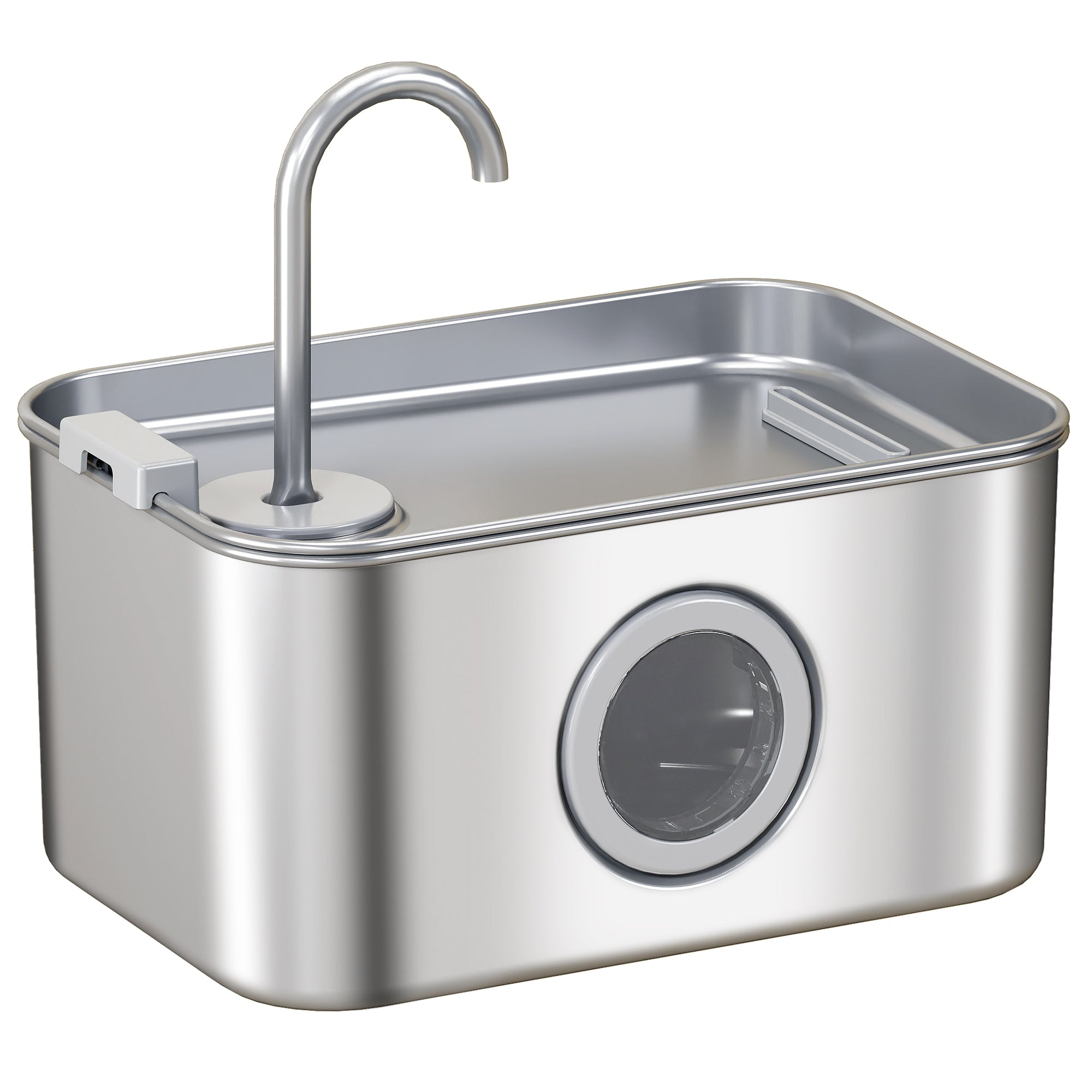 Cat Water Fountain Stainless Steel 3.2L