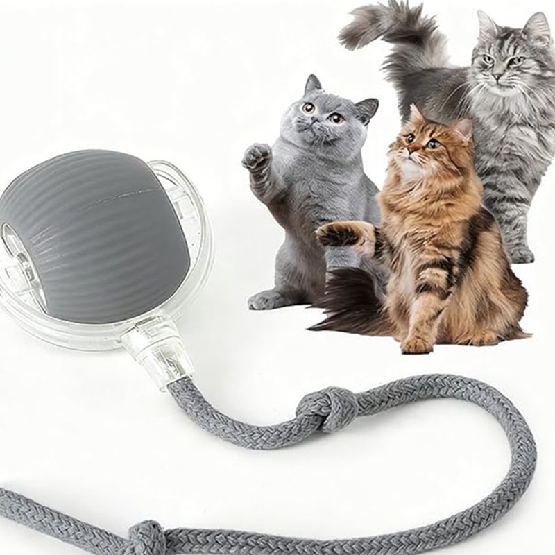Smart Interactive Cat Ball – Automatic & Rechargeable