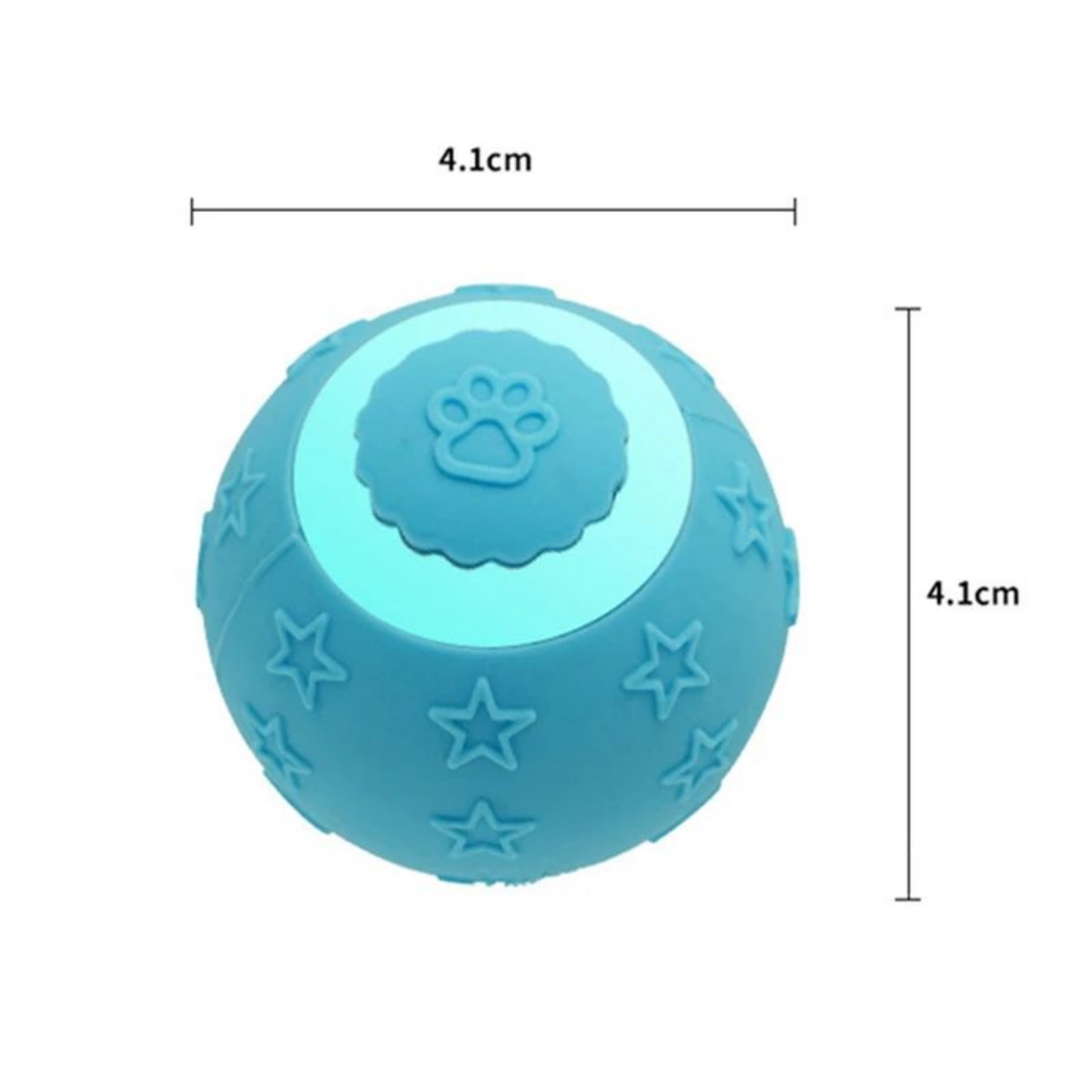 Interactive Smart Rolling Ball – Rechargeable Cat & Dog Exercise Toy (2 Modes)