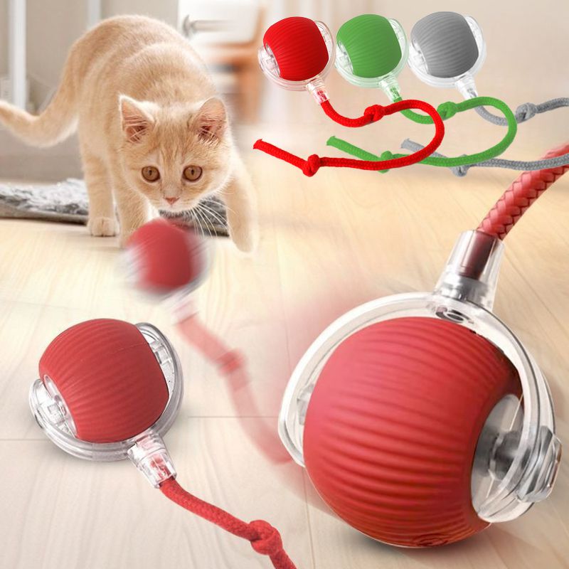 Smart Interactive Cat Ball – Automatic & Rechargeable