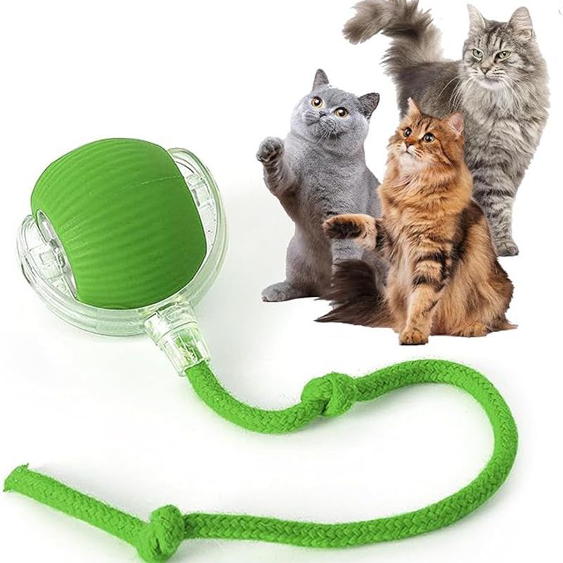 Smart Interactive Cat Ball – Automatic & Rechargeable